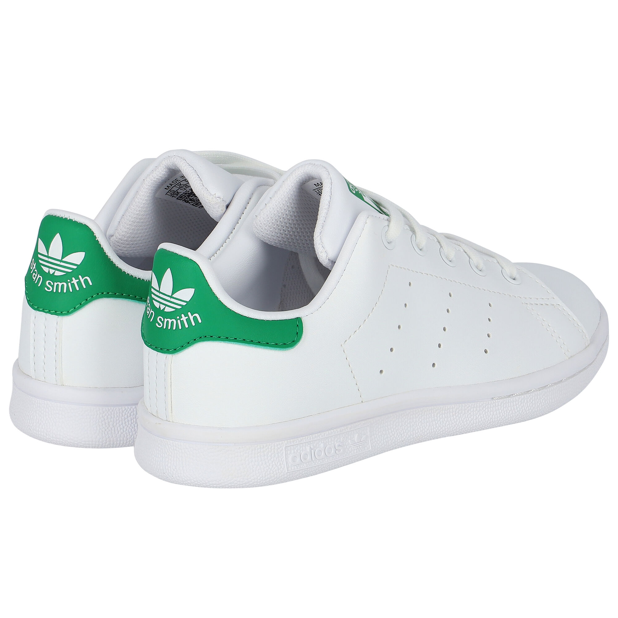 Originals stan smith sneakers sales in white and green