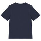 Boys White & Navy Blue T-Shirts (2 Pack), 3, hi-res
