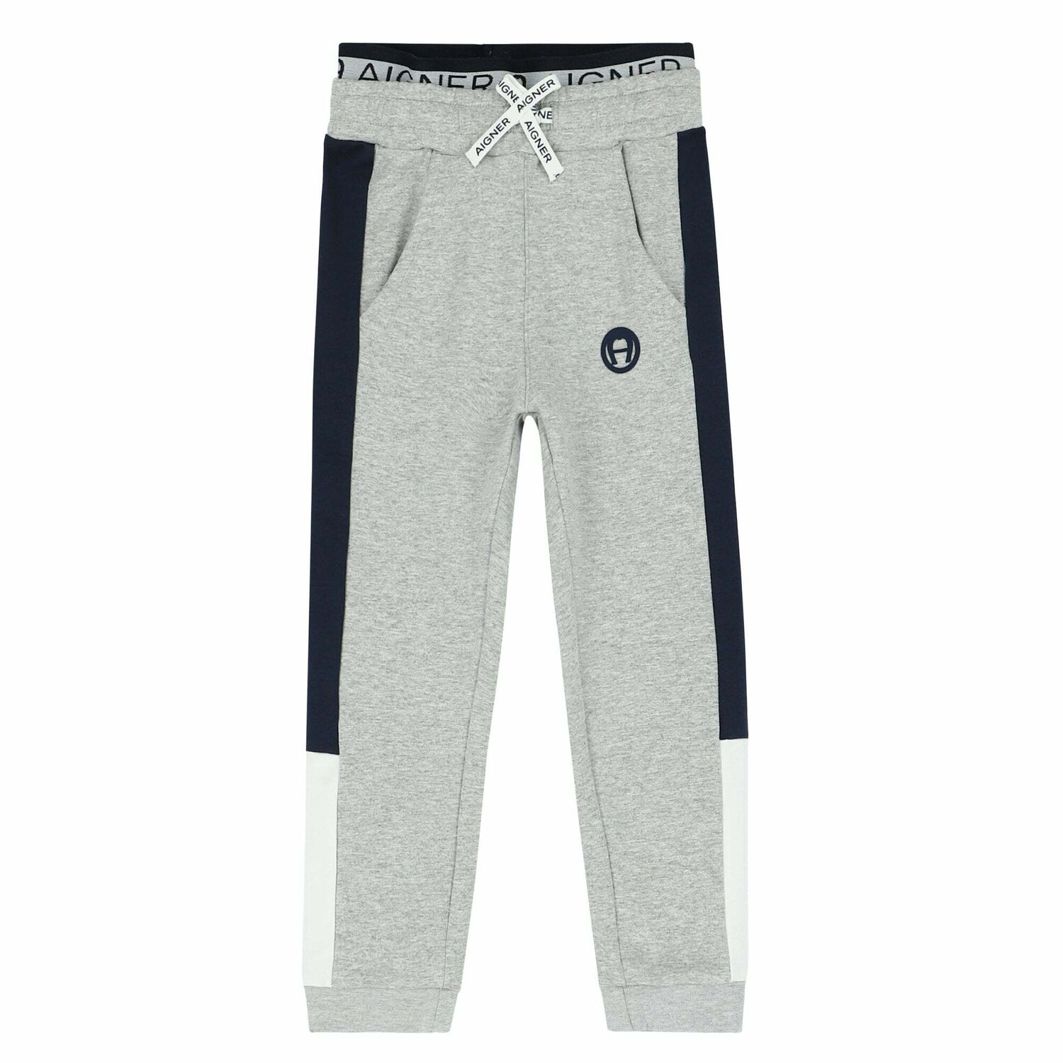 Boys Grey Logo Joggers , 1, hi-res image number null