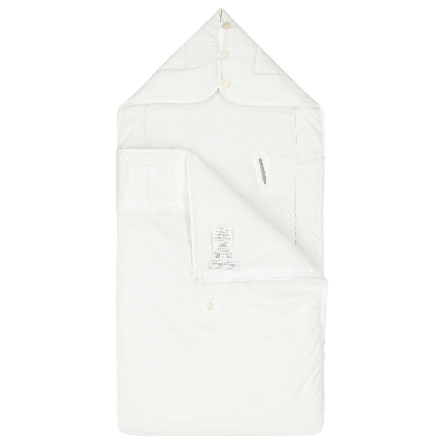White Logo Baby Nest, 1, hi-res image number null