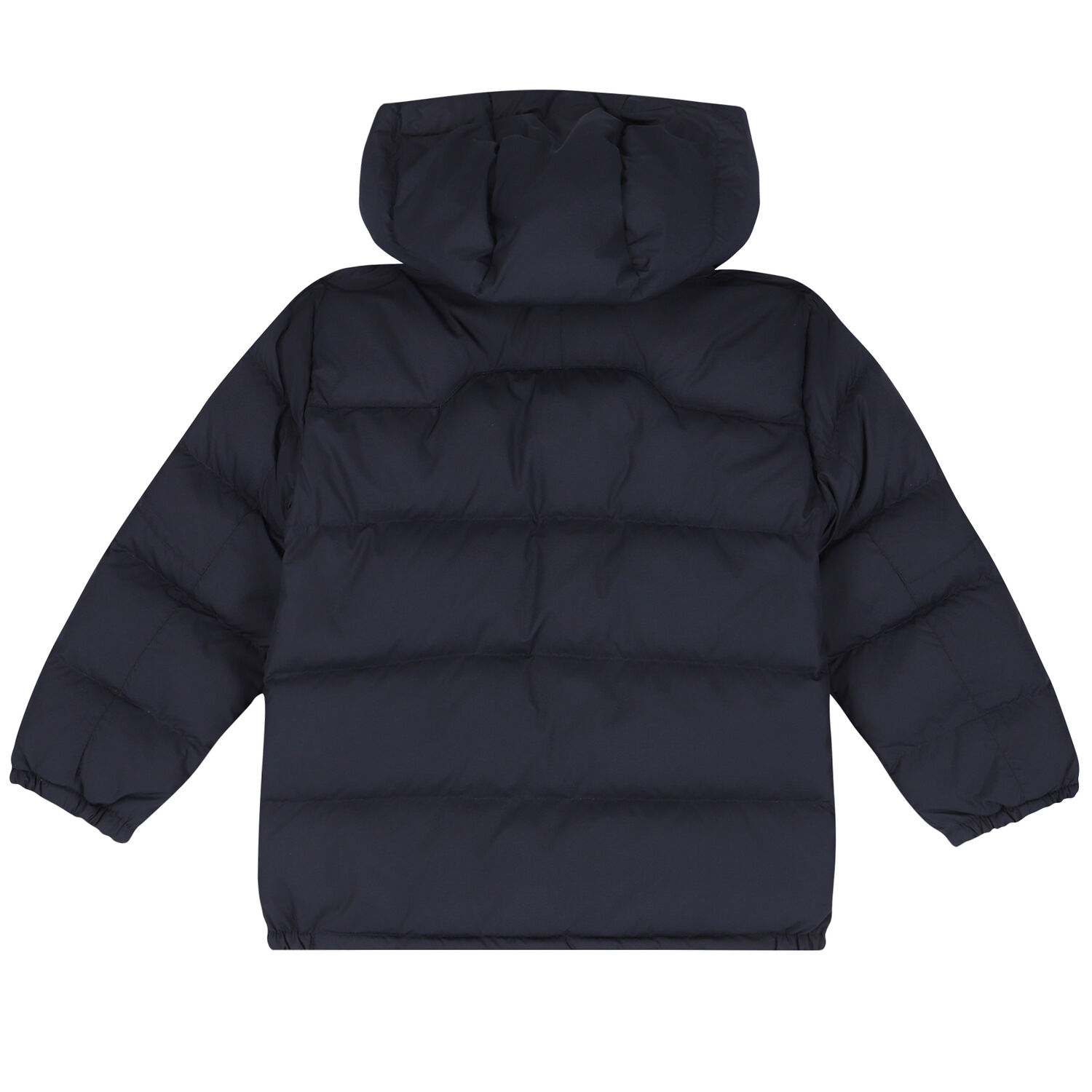 Boys Navy Logo Puffer Jacket, 1, hi-res image number null