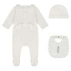 Baby Girls Ivory Babygrow Gift Set, 1, hi-res