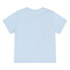 Younger Boys Blue Shark T-Shirt, 1, hi-res