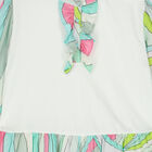 Girls Multi-Coloured Iride Pastel Dress, 1, hi-res