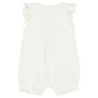 Baby Girls Pink & White Rompers ( 3-Pack ) , 1, hi-res