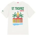 Boys White Logo T-Shirt, 1, hi-res