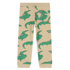 Boys Brown Crocodile Jogger, 1, hi-res