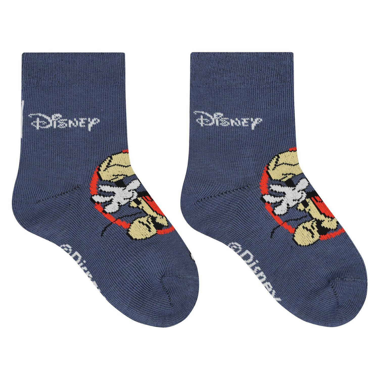 Multi-Coloured Disney Logo Socks ( 5-Pack ), 1, hi-res image number null