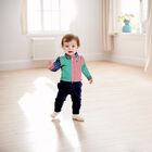 Baby Boys Multi-Coloured Striped Shirt , 1, hi-res