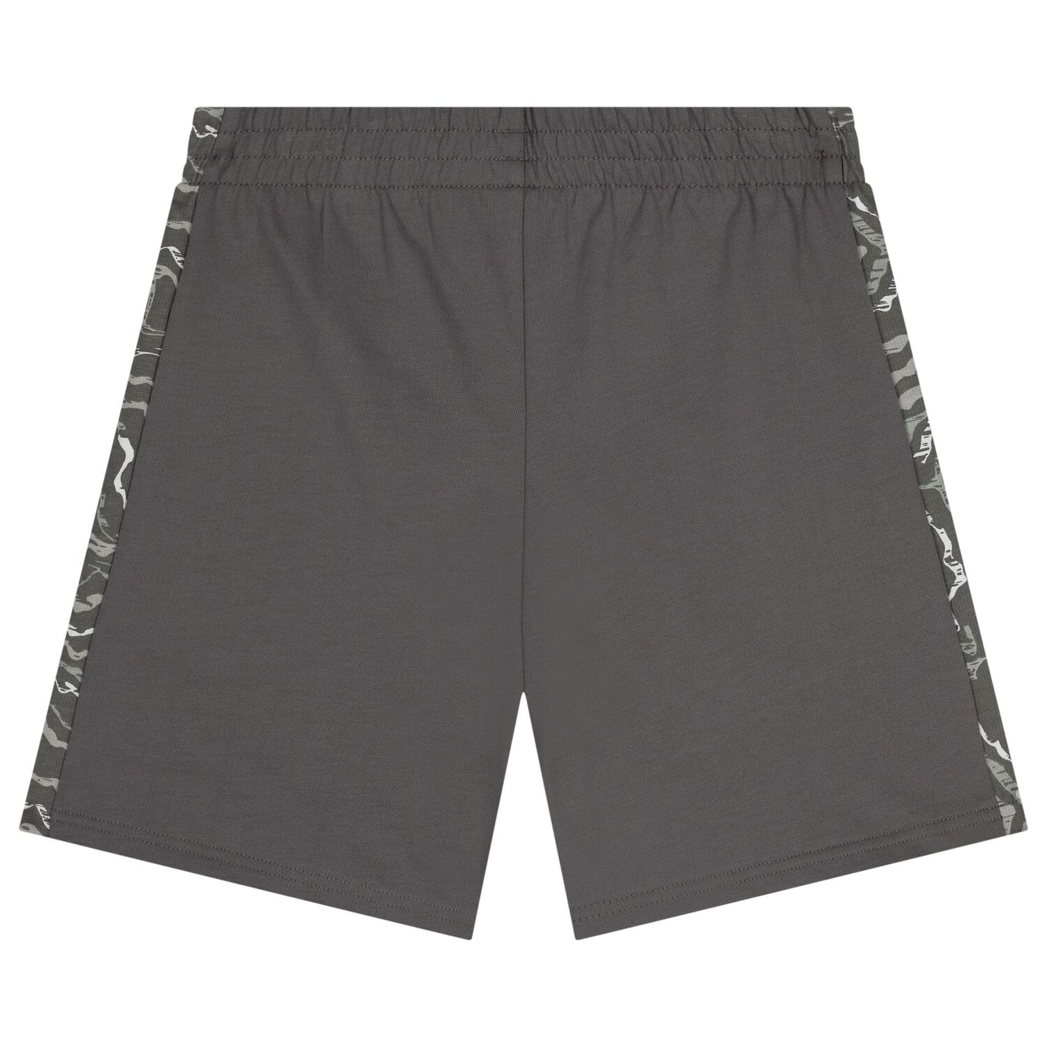 Boys Grey Logo Shorts, 1, hi-res