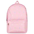 Girls Pink Canvas Pony Logo Backpack ( 44cm ), 1, hi-res