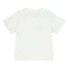 Younger Girls White Fish T-Shirt, 1, hi-res