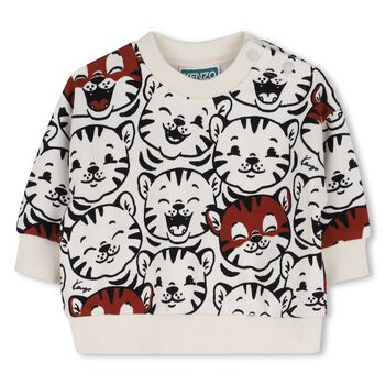 Younger Ivory Tiger Sweatshirt