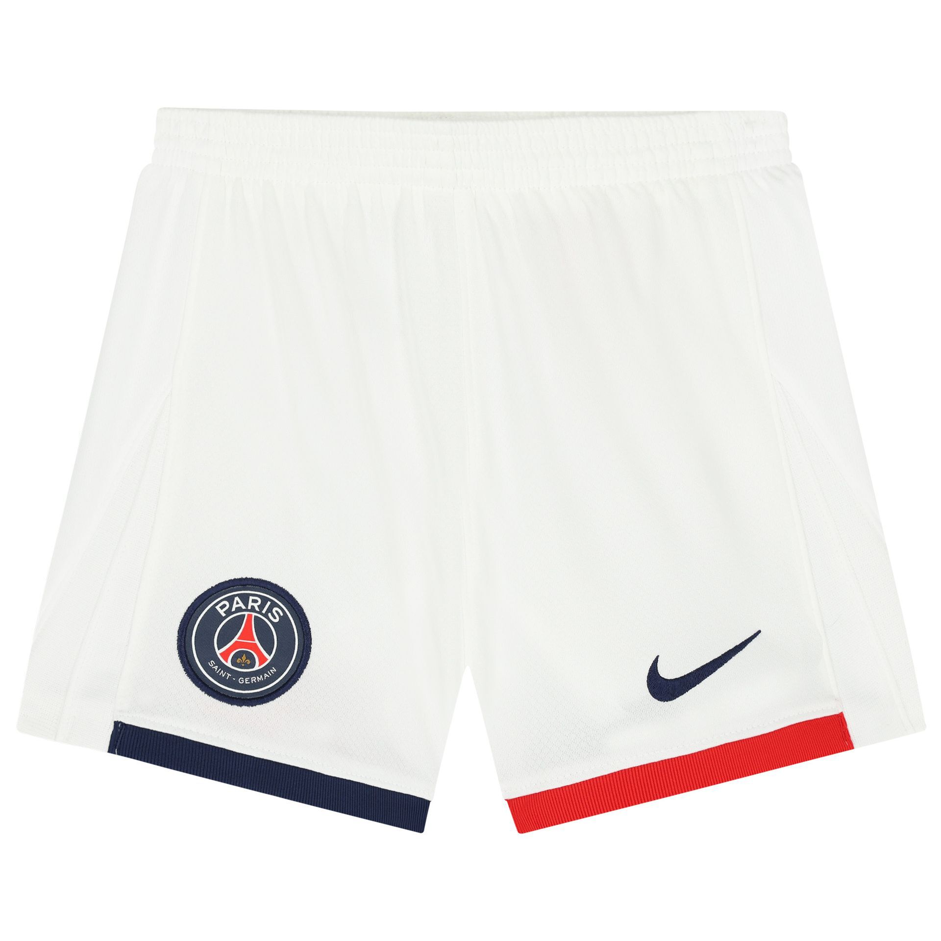 Nike Kids White Paris Saint Germain 2024 25 Shorts Set Junior Couture UAE