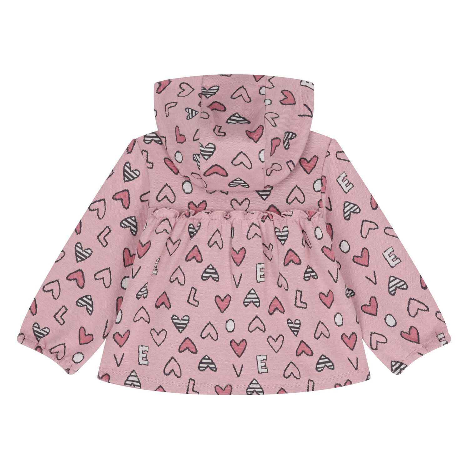 بدله رياضيه للبنات باللون العاجى والوردى ( 3 قطع ) , 1, hi-res