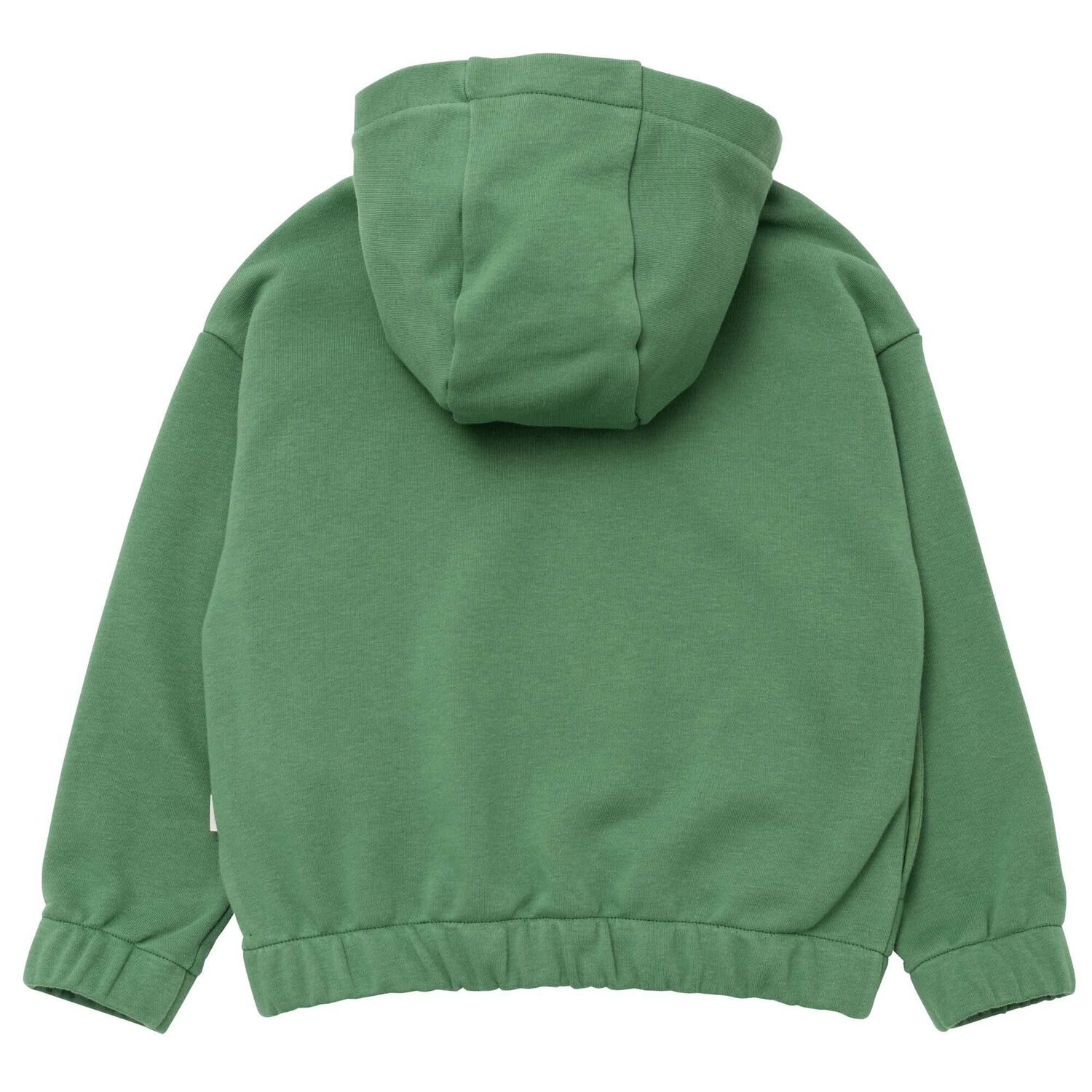 Boys Green Logo Zip Up Top, 1, hi-res image number null