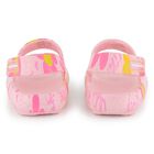 Girls Pink Floral Sandals, 1, hi-res