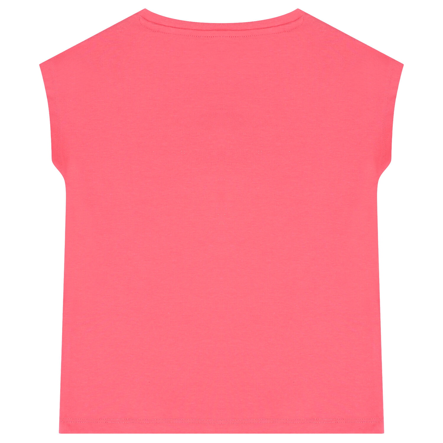 Girls Pink Logo Sequin T-Shirt, 1, hi-res