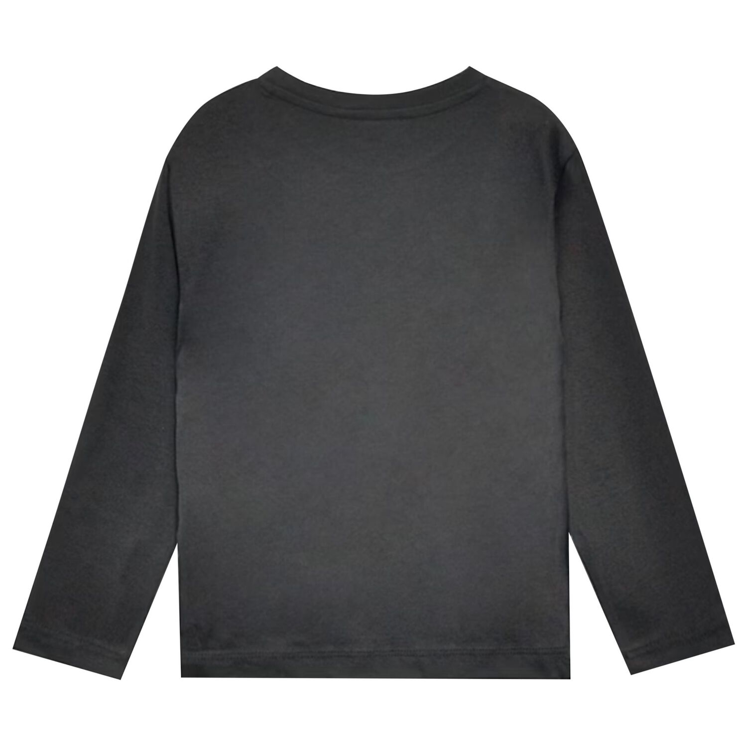 Boys Grey Logo Long Sleeve Top, 6, hi-res image number null