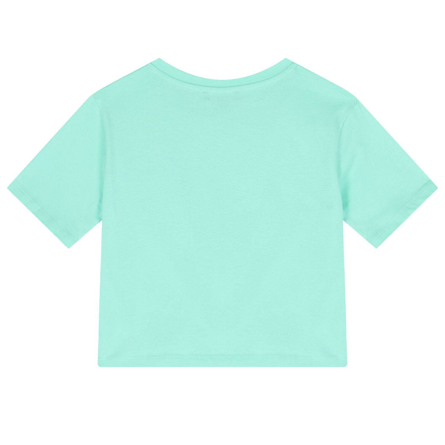 Girls Green Logo T-Shirt, 4, hi-res image number null