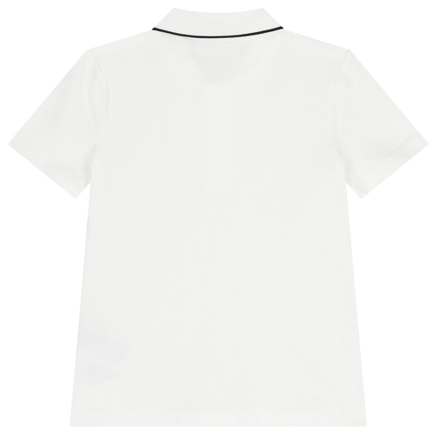 قميص بولو أسود بشعار للأولاد, 2, hi-res image number null