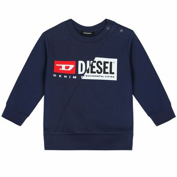 Navy Logo Sweatshirt