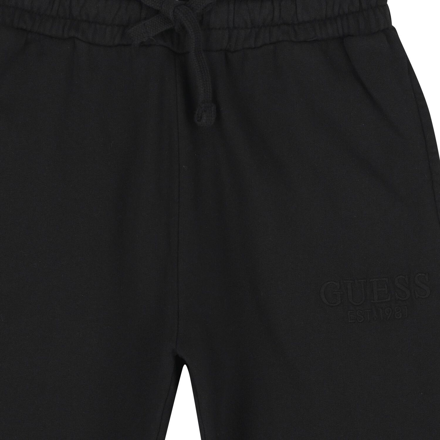 Boys Black Logo Joggers, 1, hi-res