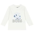 Baby Boys Blue Logo Tracksuit Set, 1, hi-res