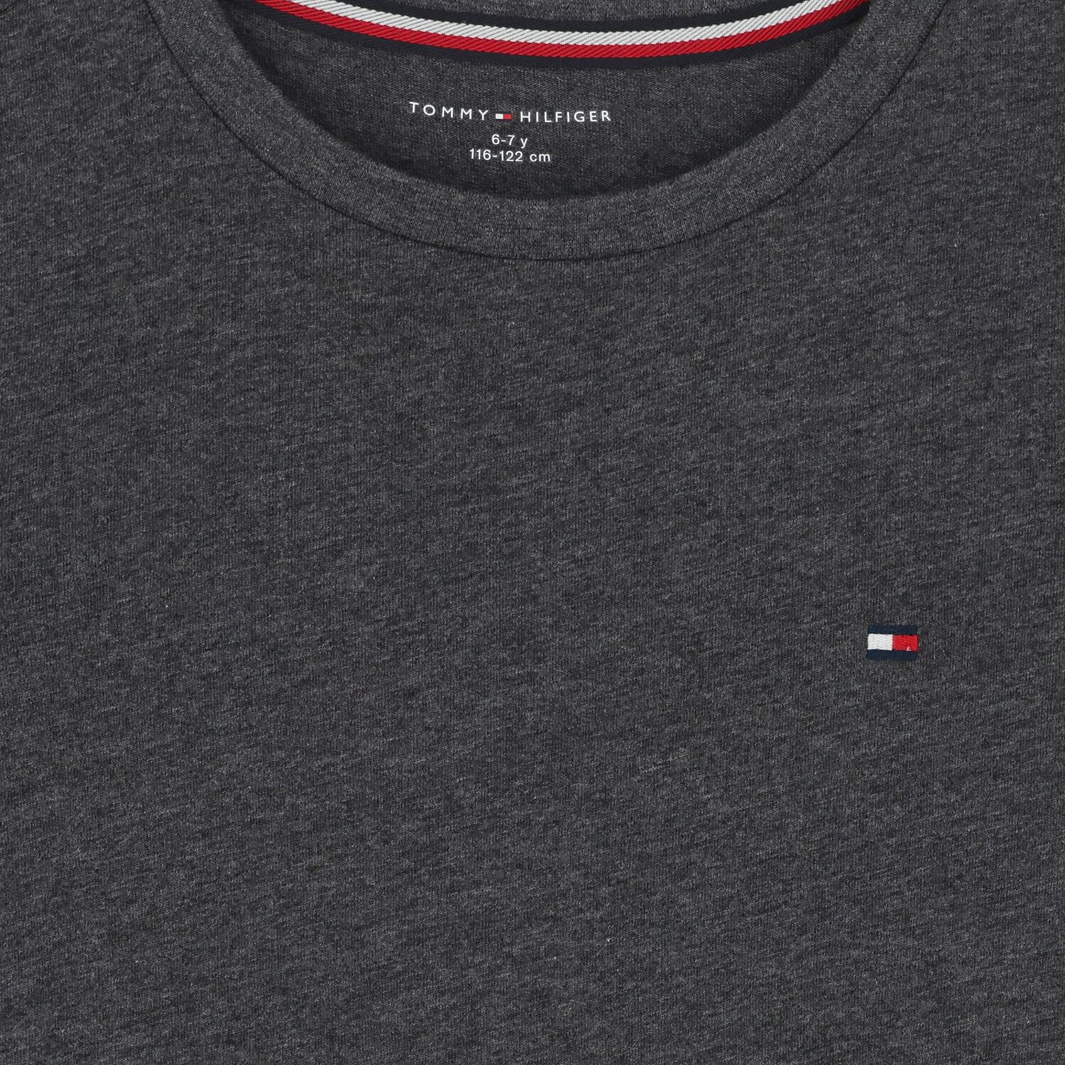Boys Black & Grey Logo T-Shirts ( 2 Pack ), 7, hi-res