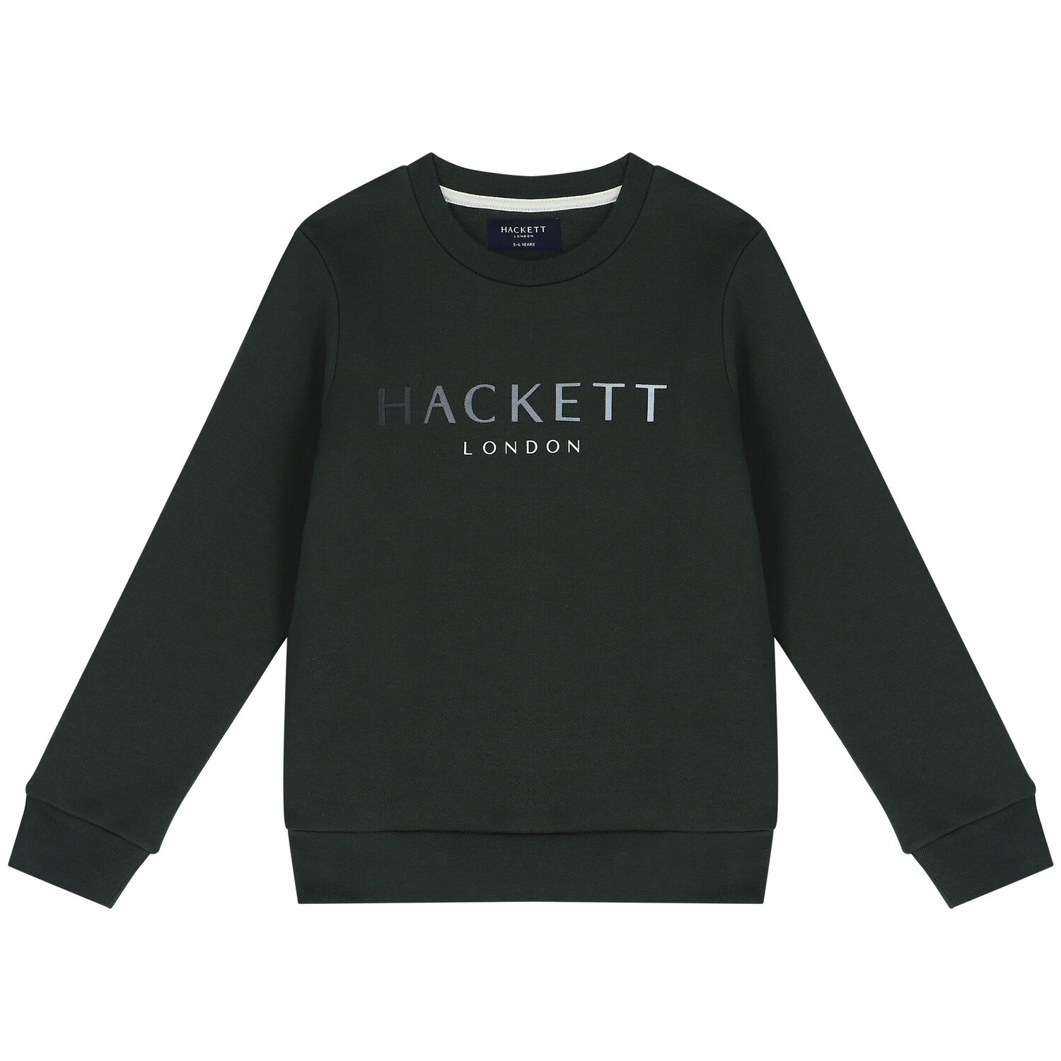 Boys Green Logo Sweatshirt, 2, hi-res