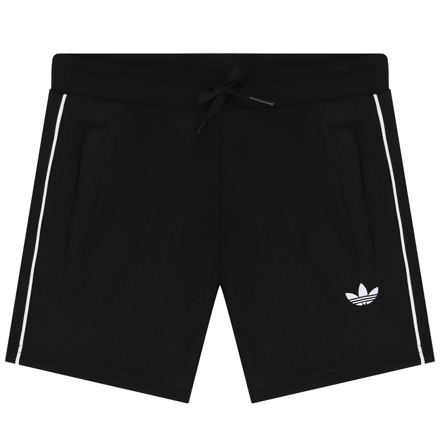 Black Logo Shorts Set, 1, hi-res