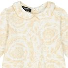 Ivory & Beige Barocco Babygrow Gift Set, 1, hi-res
