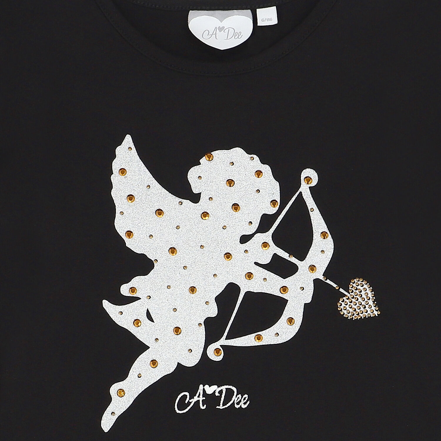 Girls Black Top, 1, hi-res image number null