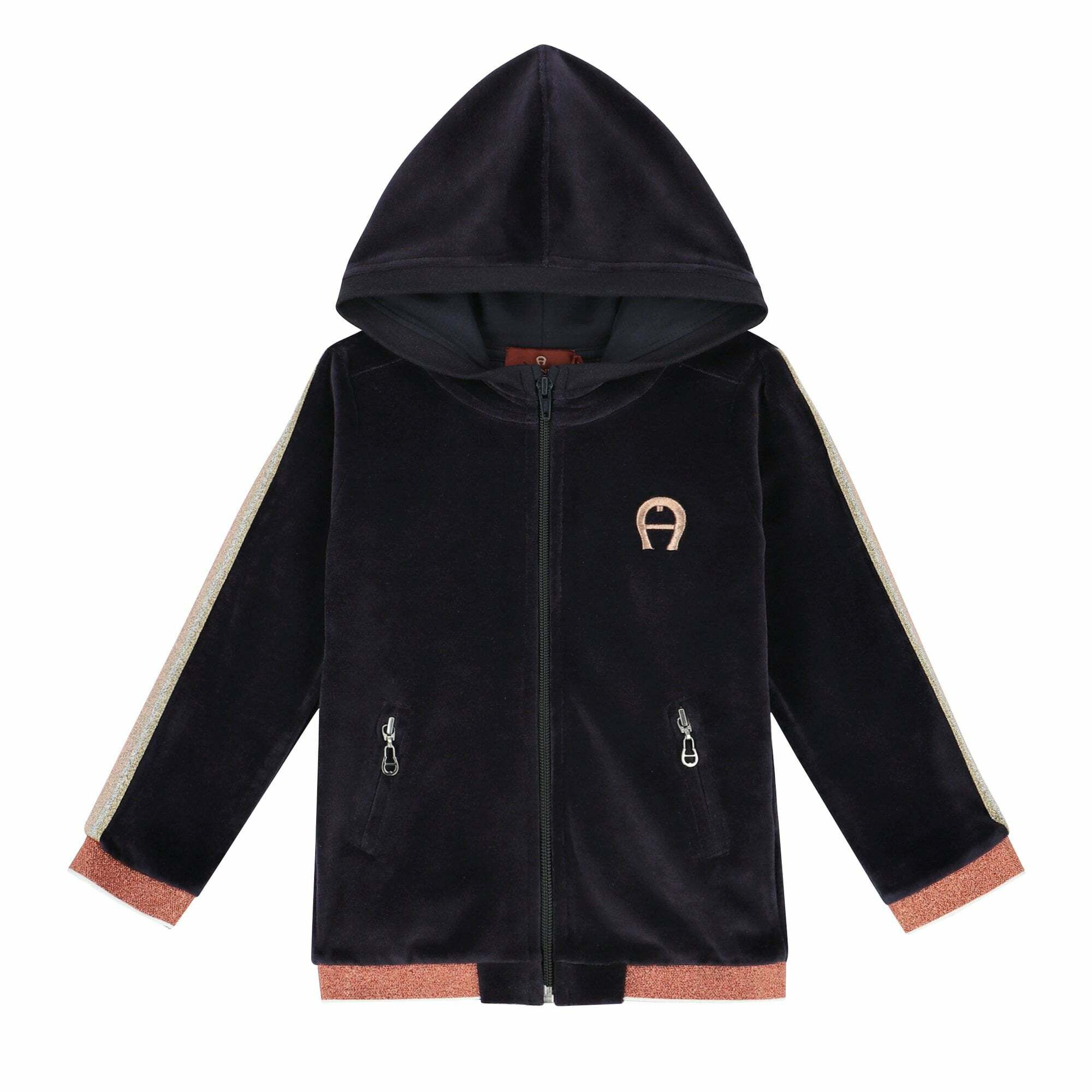 Navy tracksuit for girls clearance