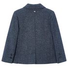 Boys Blue Smart Blazer, 1, hi-res