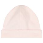 طقم ملابس أطفال بناتي مطرز باللون الوردي على شكل أرانب, 1, hi-res