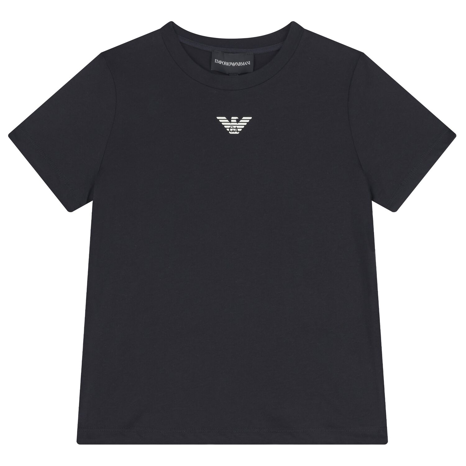 Boys Navy Blue Logo T-Shirt, 6, hi-res