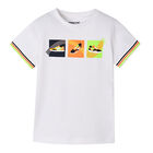 Boys White Sneaker T-Shirt, 2, hi-res