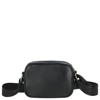 حقيبة شعار سوداء للبنات