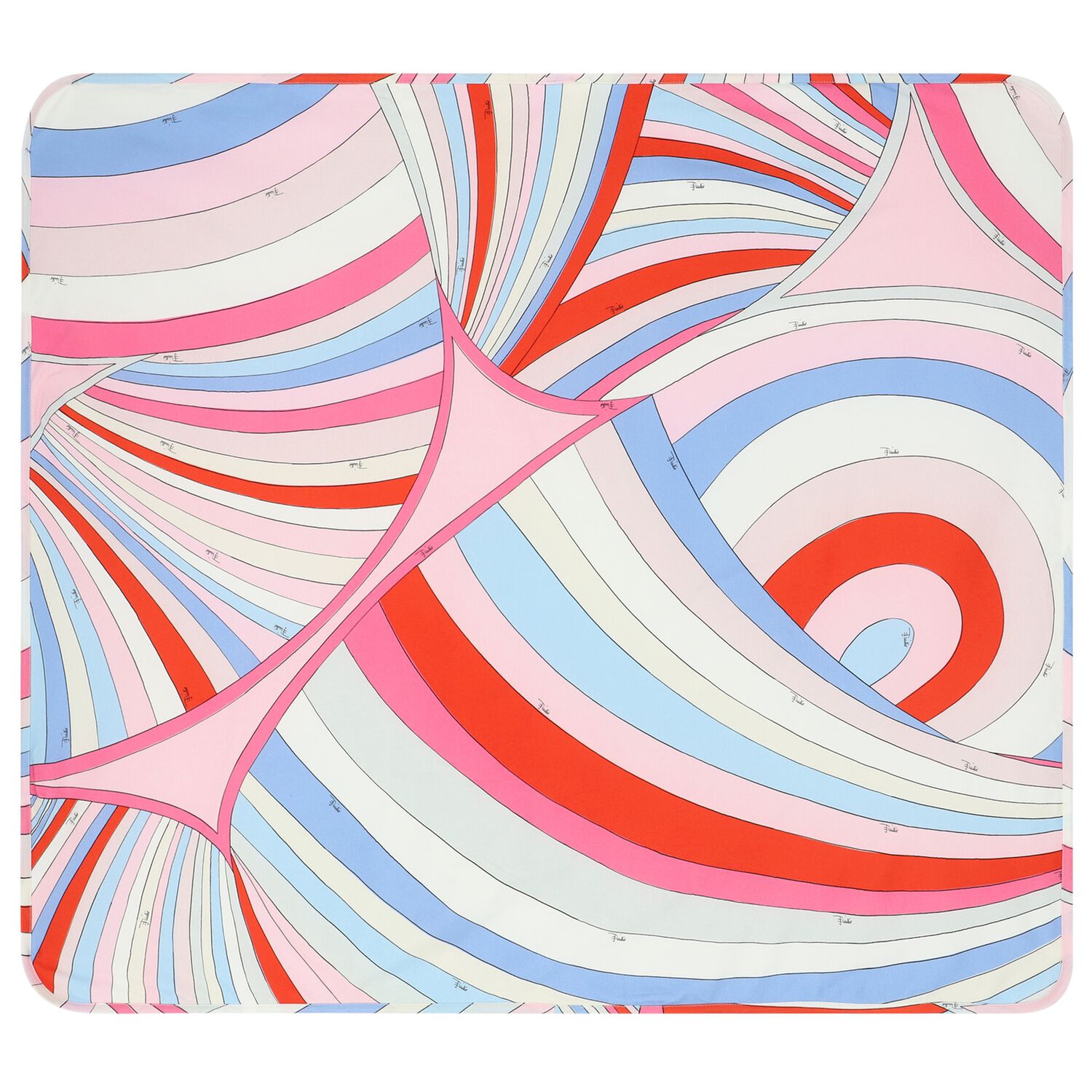 Girls Multi-Coloured Iride Baby Blanket, 1, hi-res