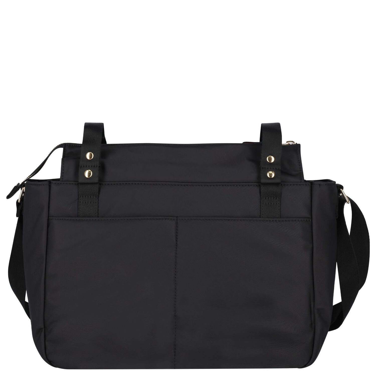 Black Logo Baby Changing Bag, 1, hi-res