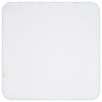 بطانية أفريقيا باللونين الأبيض والأزرق للأولاد الصغار, 1 بطانية أفريقيا باللونين الأبيض والأزرق للأولاد الصغار