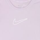 تيشيرت بنات بالشعار باللون الوردي, 3, hi-res