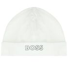 White Logo Babygrow Gift Set, 1, hi-res