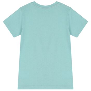 Boys Aqua Logo T-Shirt