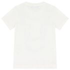 Girls Ivory Logo Chain T-Shirt, 1, hi-res