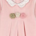 Baby Girls Pink Floral Babygrows ( 2-Pack ), 2, hi-res