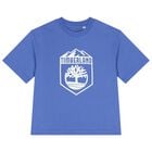 Boys Blue Logo T-Shirt, 1, hi-res