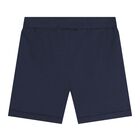 طقم شورت للأطفال الرضع أبيض وكحلي اللون بتصميم دب تيدي, 1, hi-res