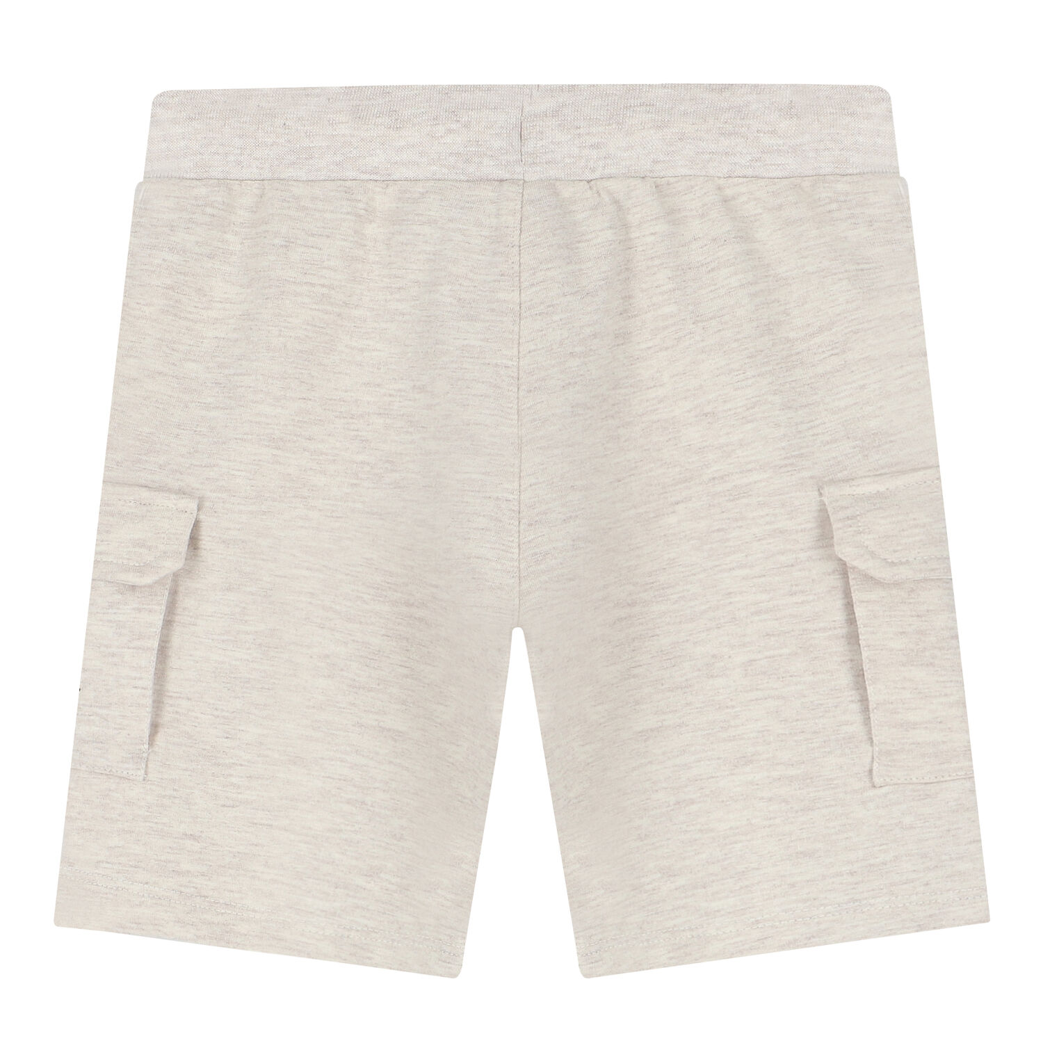 Younger Boys Beige Logo Shorts, 1, hi-res image number null